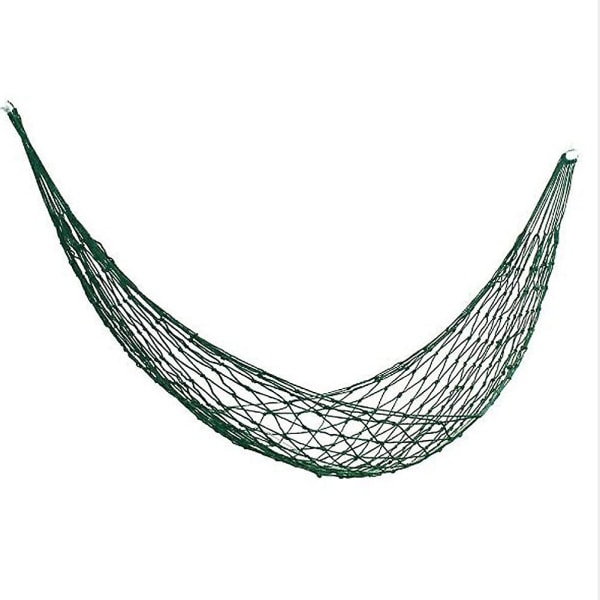 Almi Simple Nylon Näthängmatta Enkel Lätt utomhuscamping med förvaringsväska