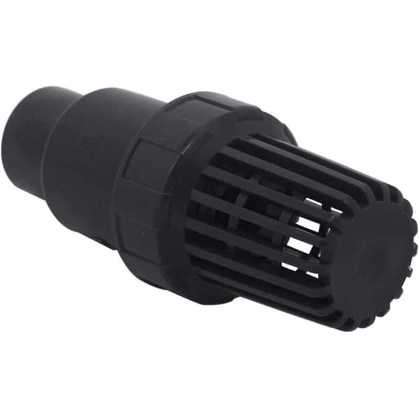 Bottenventil backventil med sugkula 25 32 40 mm backsilventil backventil pvc poolpump (innerdiameter 40mm) Black