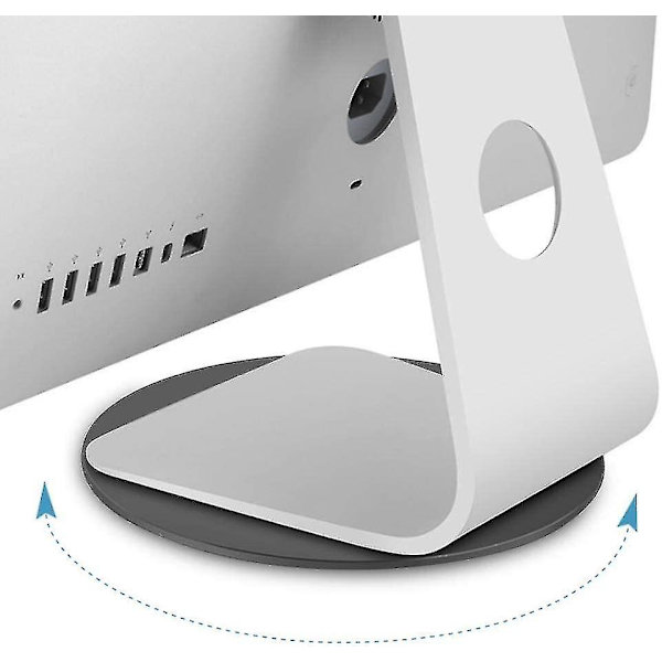 TV-platespiller, aluminium 360 roterende skjermbase, dreieskive dreibar base for TV, skjermer