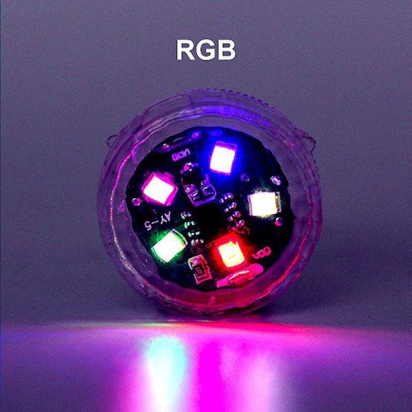 Bildør LED åpnet varsellys Antikollisjonsblitslampe Magnetisk sensor Strobe blinkende alarmlys Biltilbehør 4 stk - Signallampe RGB