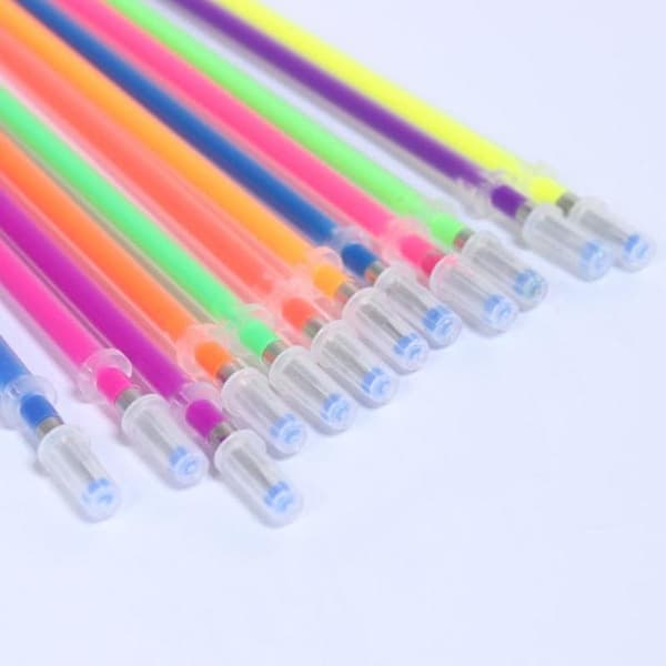 48x Gelpenne - Flere farver