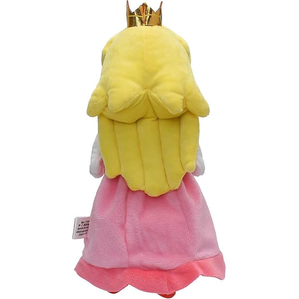 Princess Peach Plussj Leke Stoffdyr Samling Hjem Sofa Dekorasjon Gaver