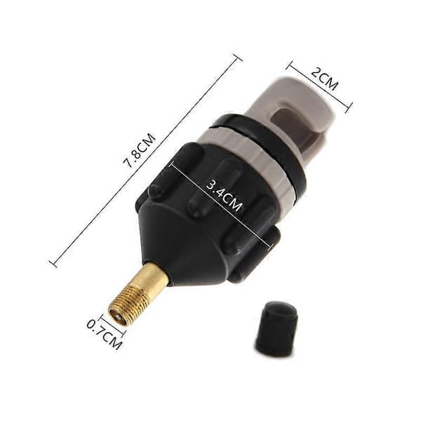 2 stk Oppblåsbar SUP Pumpeadapter Kompressor Padlebrett Pumpeadapter SUP Ventiladapter Koblingsadapter