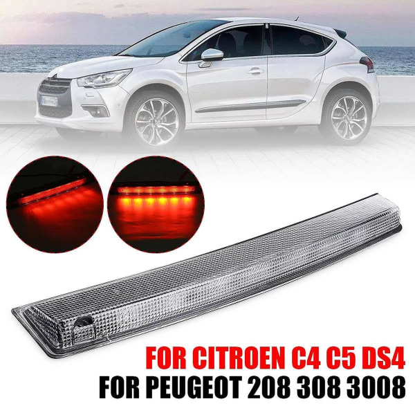 For 208 3008 C4 C5 Ds4 Bakre Høyt Plassert Bremselys Tredje Bremselys 6351hh 6350v2