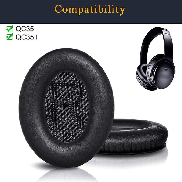 Kompatibel med Bose 700 Nch700 Nc700 hodetelefoner Øreputer Profesjonelle erstatnings øreputer Black