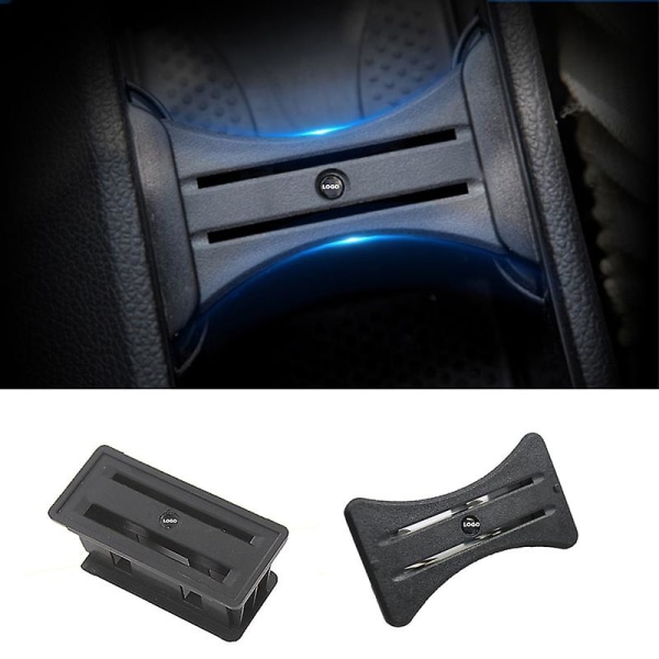 Autokeskuskonsolin paneeli Vesikuppipidike Cup Limit Card Insert Kolikkopaikka Golf Mk6 Gti R20 R Golf 7 7.5 Mk7 Tarvikkeet - Juomatelineet For Golf 7 7.5