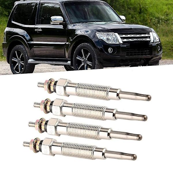 4 stk. Varmergløderør til Shogun Pajero 2.8 4m40t 4m40 - Gp5501