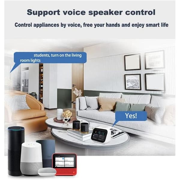 4X Tuya 16A Wifi MINI Smart Switch DIY Kontrolrelæ Timer til Smart Lif