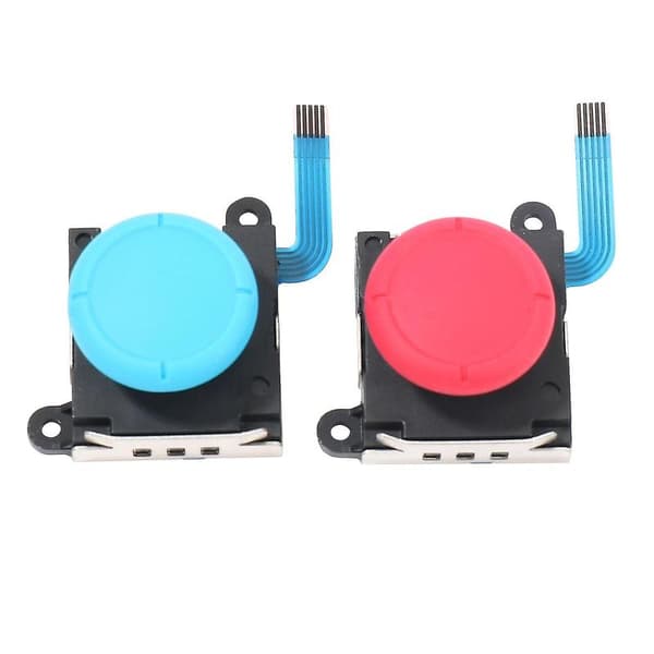 3D Analog Joystick Erstatning Venstre/højre Tommelfingerpind Til /switch Lite Controller Og Konsol - (rød Hy