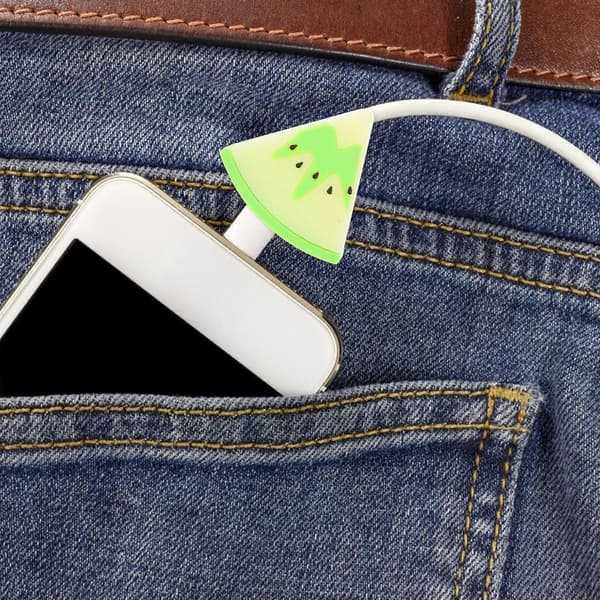 9 stk. søde USB-kabelstikbeskyttere datalinjebeskytter kompatibel med iPhone