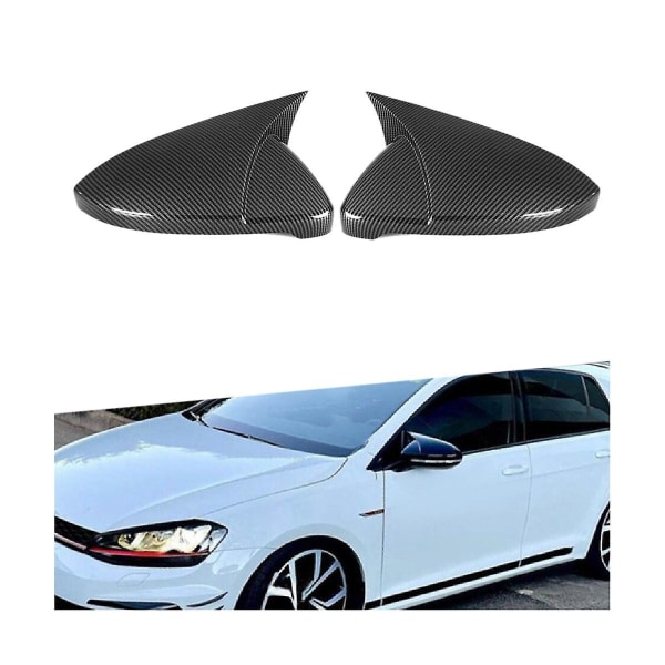 Horn Carbon Fiber Mirror Cover er tilgængelig til Mk7 Mk7.5 Gtd R