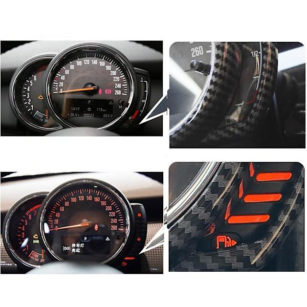 Bilinstrumentpanel Cover Trim för Mini Cooper Hatchback F54 F55 F56 F57 2014-2021