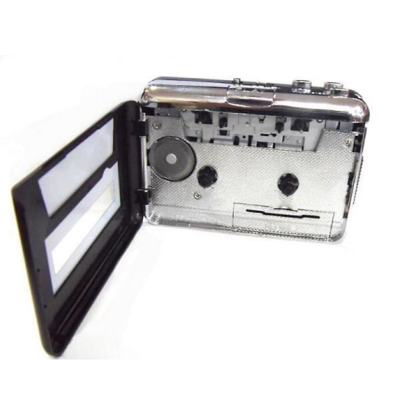 Kryc-bærbar kassettspiller lydkassett mp3-konverter, konverter walkman-kassett til mp3 via usb, magnetofon en kassett