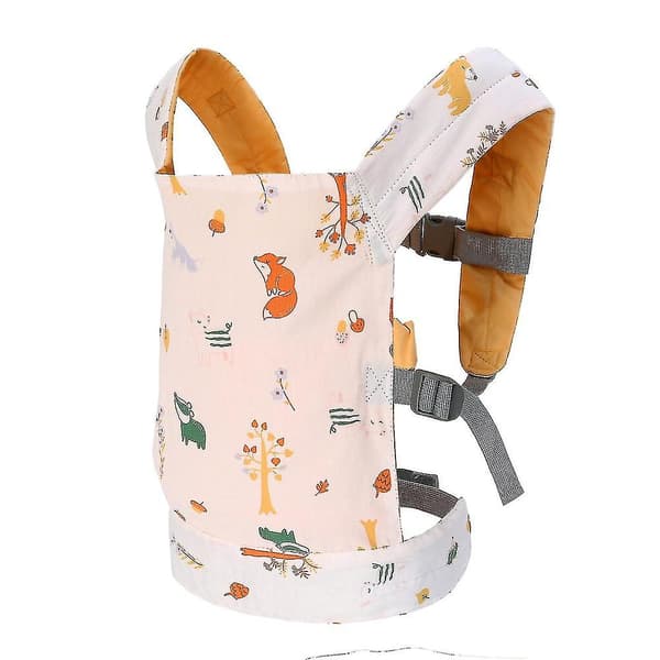 Adjustable Doll Carrier with Adjustable Front and Back Straps Forest