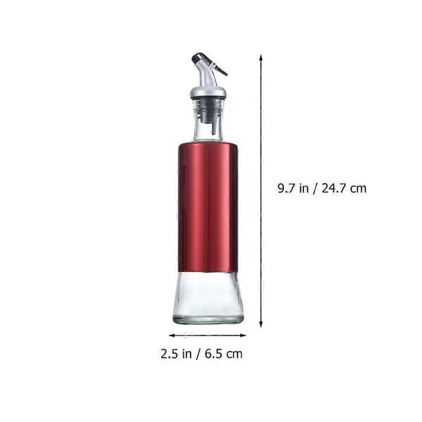 320 ml oliedispenser lækagesikker køkken olivenolie eddike opbevaringsflaske dispenser