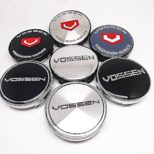 4 kpl 60 mm Vossen Wheel Center Hub Cap -auton vanteiden pölysuojat 56 mm Auto Styling -lisävarusteet C