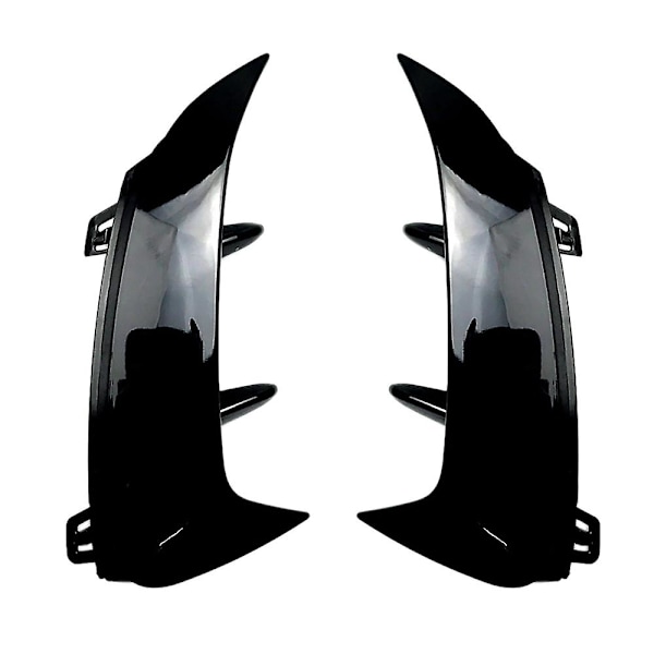 Blank sort bagkofanger Splitter Spoiler Bag Canard Air Vent Trim For A Class W177 A180 A200 A250