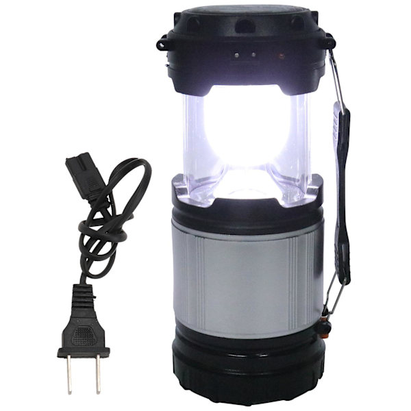 1 stk. LED-campinglys, solcelledrevet