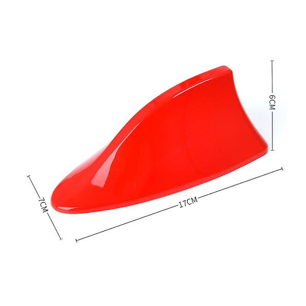 Bil Shark Fin Antenner Universal Auto Radio Signal Antenner Takantenner Bil Styling Takdekoration Biltillbehör Partihandel| | Silver