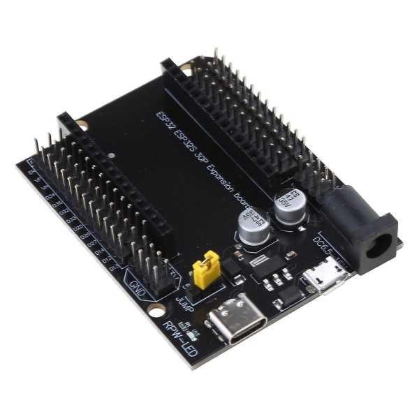 Esp32 Gpio Breakout Board 30 pins Type-c Microusb-utvidelse for Esp32-devkitc-32