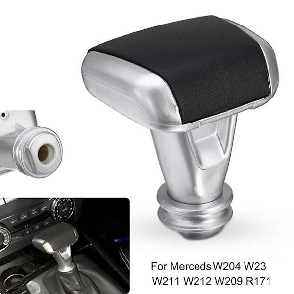 Automatisk gearskifteknap håndtag til C E CLK W204 W203 W211 W212 W209 R171 2057781174 Black  silver