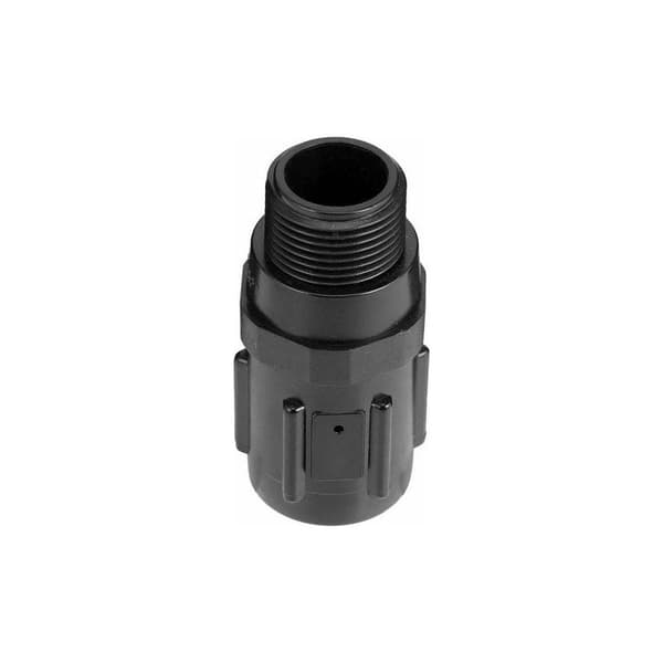 Have trykregulator - 20 Psi (sort) 3/4 rørgevind drypvanding trykreducerende ventil til landbrugs- og havevanding Black