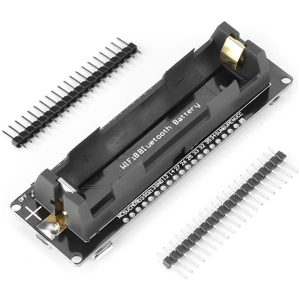 1 kpl pieni ESP32 WiFi- ja Bluetooth-kehityskortti 18650-akulle