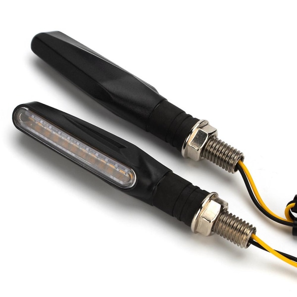 Motorsykkel Blinklys | Blinkende lys | Vannblinker | Haleblinker - 1/2 stk 2Pcs