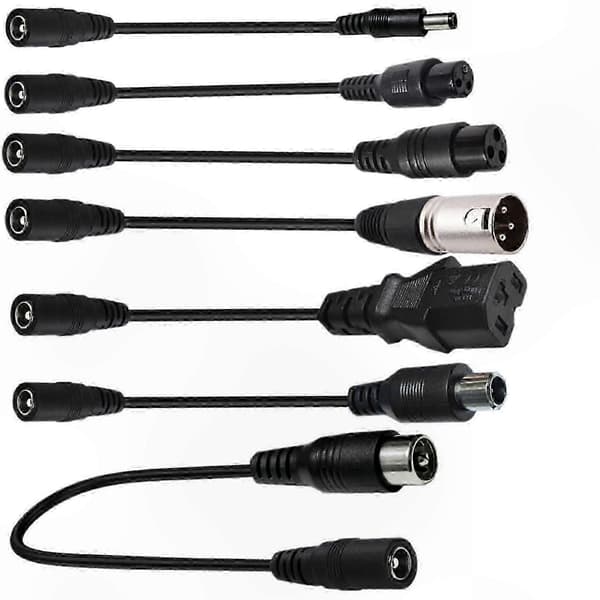 DC5521 til DC8016/DC5525 adapterkabel til elbiler med lav modstand, rejsestørrelse 25-26 Convert to thickened