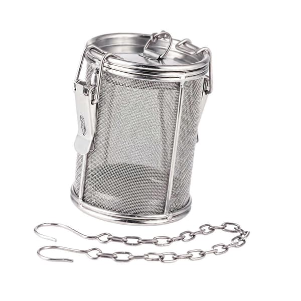 Mesh Te-bold Infuser Krydderikurv Rustfrit Stål Te Krydderi Infuser Finmasket Diameter 8cm