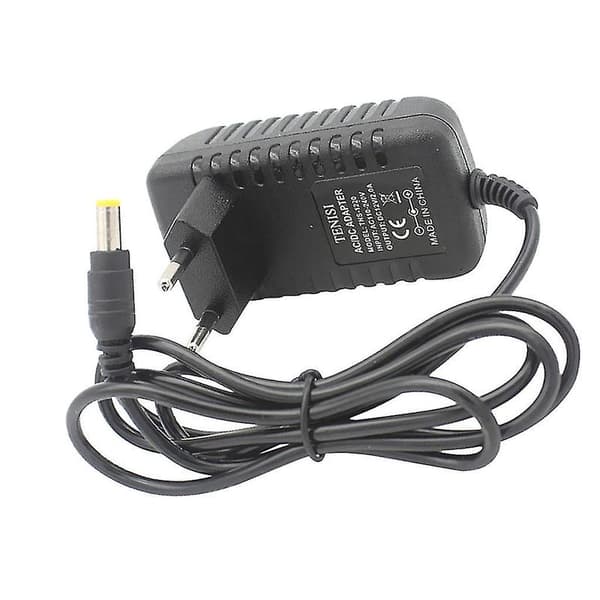AC/DC 12V 1A Strømadapter Oplader EU-stik til LED-strip Lys CCTV
