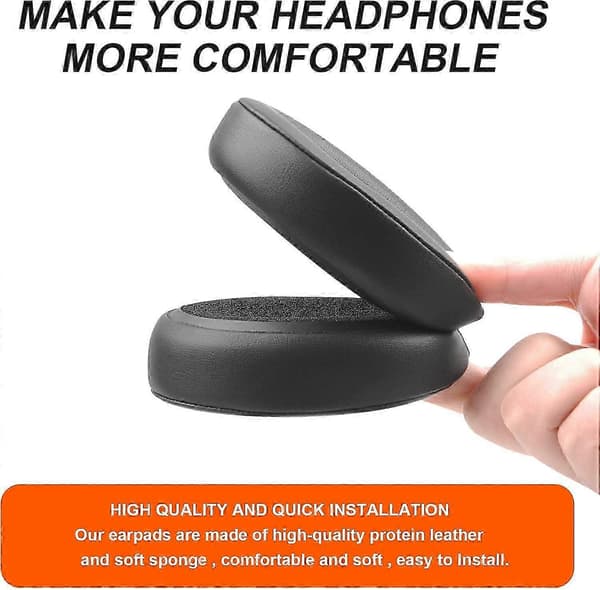 Øreputer til Skullcandy Crusher trådløse ANC/EVO hodetelefoner, svart