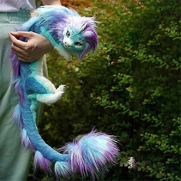 Qmmd Sisu Dragon The Last Dragon Plysj, Håndlaget plysj 50cm