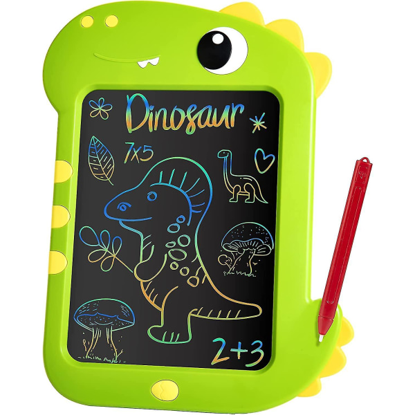 Lcd skrivplatta Barnleksaker - 8,5 tum Doodle Scribbler Board Elektroniska ritplattor Lärande Dinosaurieleksaker Födelsedagspresenter för 3 4 5 6