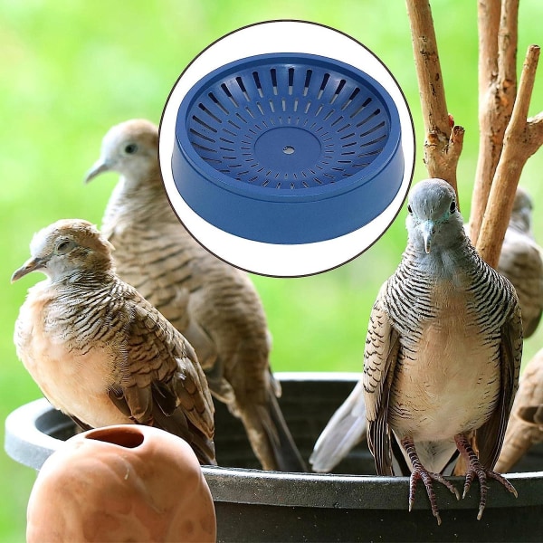 2-pack Bird Stop tørretumbler Vent Grill Skærmbeskyttelse Indsats 8,8 tommer x 8,8 tommer Tilpasses 3 tommer til 8 tommer stopper indlejring i badeværelses udstødningsventiler