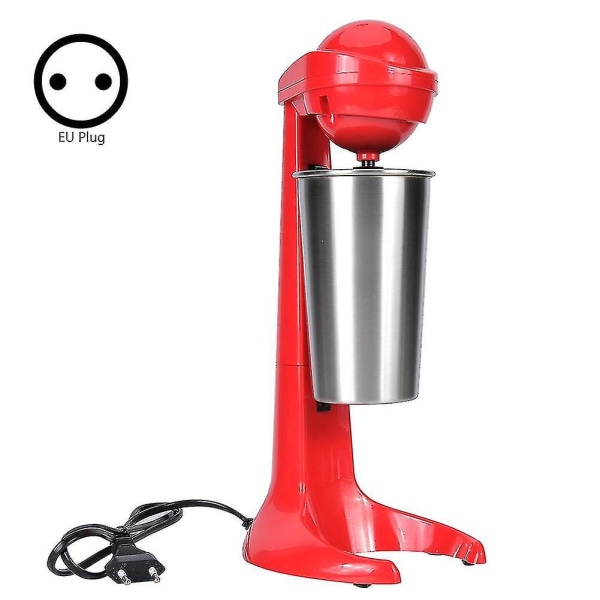 Dobbelt hoved Elektrisk Milkshake Machine Maker Kaffe Drikke Mixer Mælkeblender kompatibel med Home Bareu stik 220v