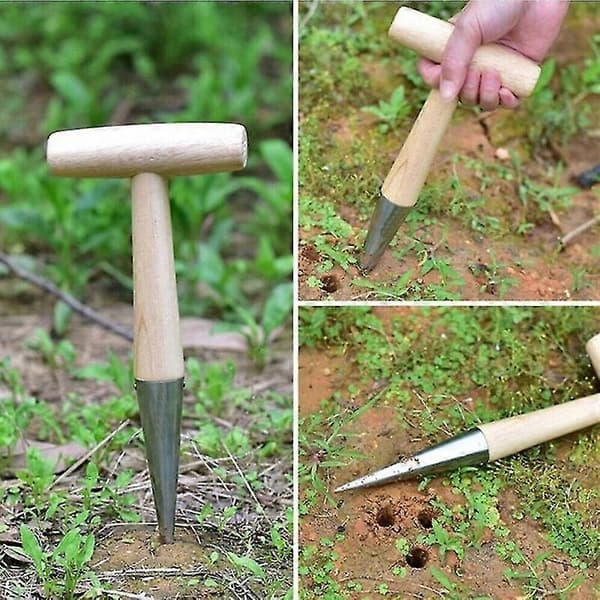 Hageperforator Håndpæreplanter Frøplanter med stålpigg