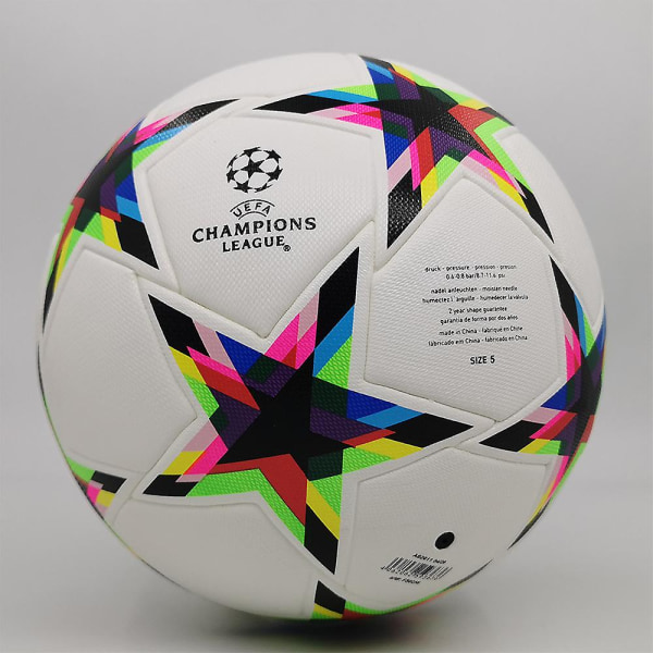 Fotball Ball Trening Ball Champions League Stars Pattern Soccer