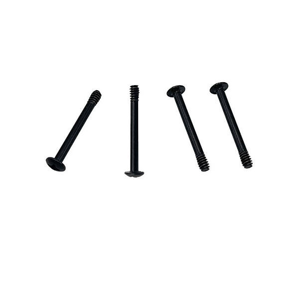 25kpl 6 -32x30mm pidennetty pyöreäpäinen kiinnitysruuvi PC- case Näytönohjaimen jäähdytin Jäähdytin Vesijäähdytys Black