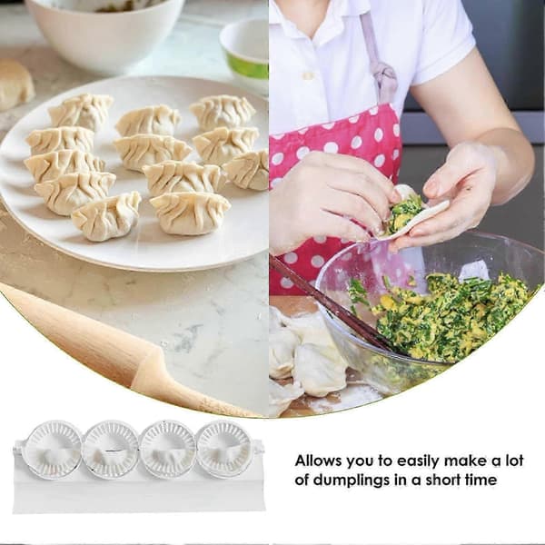 Dumplingfremstillingsartefakt, køkkengadgets, dumplingforme, køkkendumplings, et must for dovne mennesker til at lave dumplings
