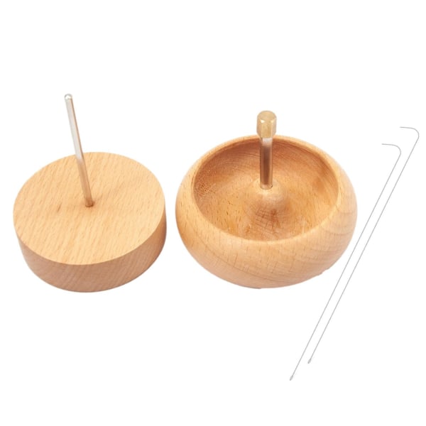 Träpärlsnurra | Quickly Beading Bowl Loader Kit | Göra själv smycken pärlor enheter Set för Craft Seed Beading Supplies