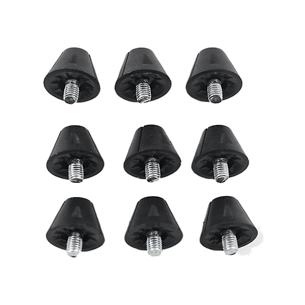 12 kpl jalkapallokengän vaihtopiikit 13 mm jalkapallokenkien nastat piikit 5 mm kierteitetylle jalkapallolle S