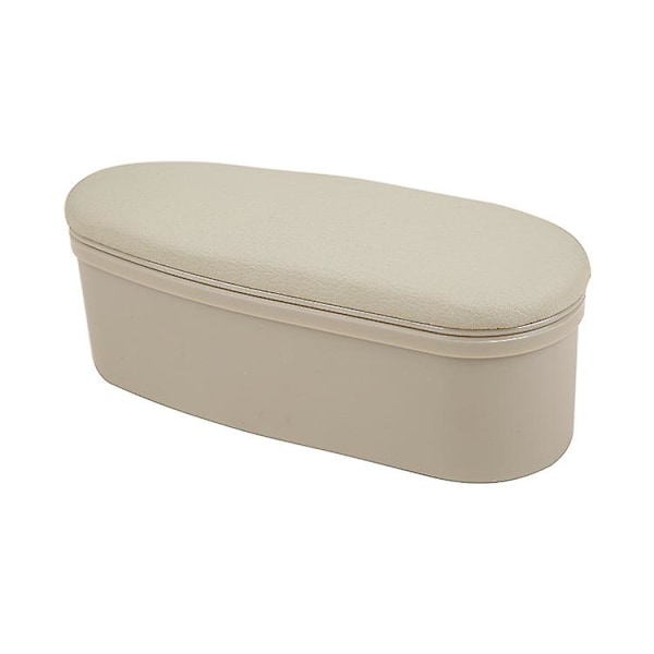 Universal förvaring Armstöd Bildörr Läder Ergonomiska armstöd Bilinteriördelar Arm Armbågsstöd Armhöjningsdyna för bil - armstöd Beige