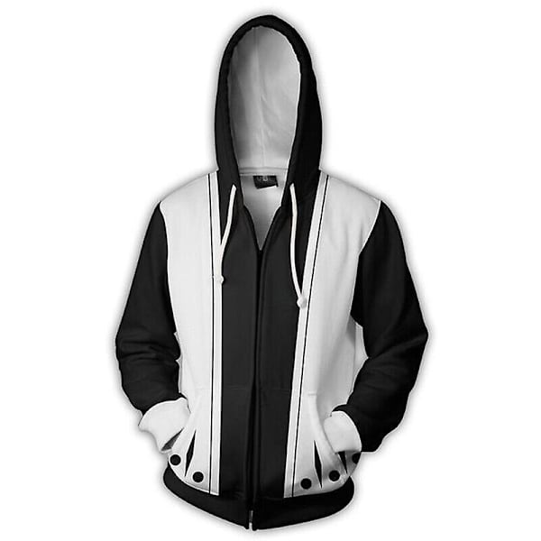 Anime Bleach Cosplay Costume 3d Hoodie Sweatshirt Jumper Hooded Coat Jacka Herrtopp 2XL