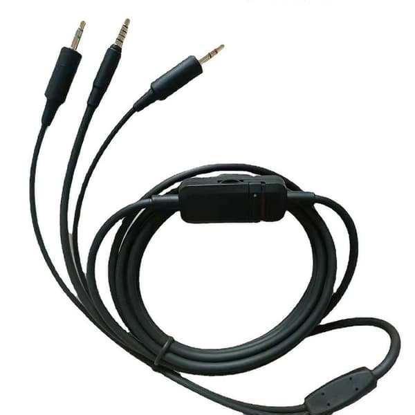 Erstatnings 3,5 mm stereo lydjakkekabel for Beyerdynamic MMX300 headset