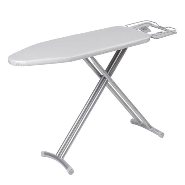 Värmebeständigt dubbellagers strykbrädsöverdrag i polyester - Grå[JUN] Grå Gray 120*37cm