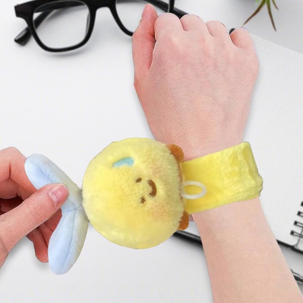 Bee Slap Armband - Slap Wristband | Festartiklar för barn, gula färger söta mjuka armband, roliga slapband för barn, fest, flickor