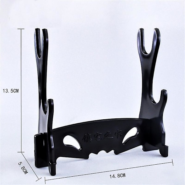 Svart skjermstativ Akryl Oppbevaringsorganer Bracketstativ for Harry Potter Dumbledore Hermoine Wand 1 stk Creative 15cm