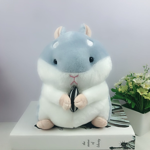 23 cm bedårande Kawaii hamster mjuk plyschdocka Söta gossepresenter as shown One Size