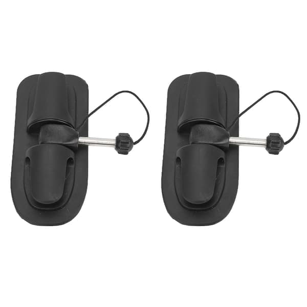 1 Pair Oar Holders Paddle Locks Support Universal for Inflatable Boat Kayak Canoe Dinghy Raft 0.4 inch Iron Core